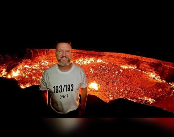 Dünýäniň ähli döwletlerine aýlanyp çykan syýahatçy Türkmenistany iň gyzykly ýurt diýip atlandyrdy