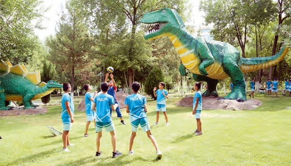 Почётные гости в здравнице «Ýaşlyk»