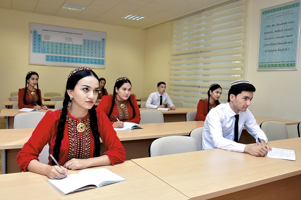 Universities and vocational schools of Turkmenistan offer applicants a wide range of specialties