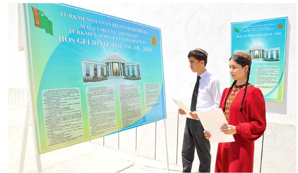 MÜŇ ÝOL BAR, BIRI SENIŇKI!