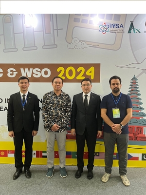 Türkmenistanyň Oguz han adyndaky Inžener-tehnologiýalar uniwersitetiniň wekilleri Indoneziýa Respublikasynda geçirilýän “International Science and Invention Fair (ISIF)” atly halkara sergisine gatnaşdylar