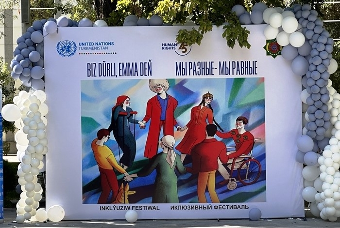 Inclusive festival titled "We Are Different, We Are Equal" will be held in Ashgabat