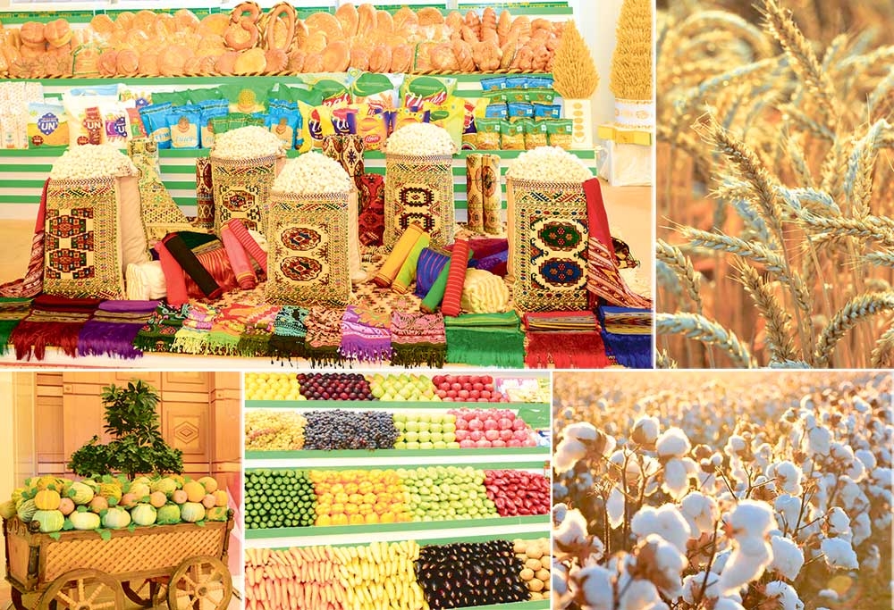 Garaşsyz, hemişelik Bitarap Türkmenistanyň edermen oba zähmetkeşlerine, hasyl ussatlaryna we ähli halkyna