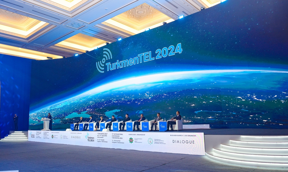 The international exhibition and scientific conference "Turkmentel – 2024" has started in Ashgabat
