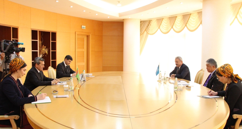 Important issues of cooperation between Turkmenistan and TURKSOY were discussed