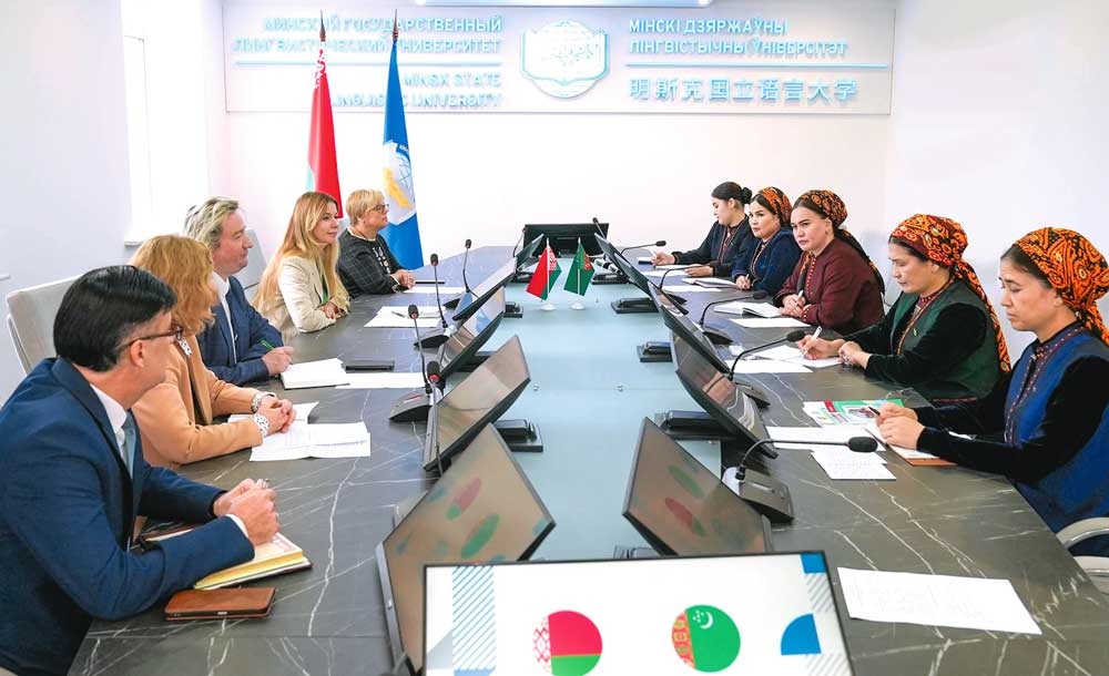 The Turkmen Delegation Discussed Cooperation with Belarus within the Framework of UNESCO