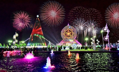 Preparations are underway in Ashgabat for the upcoming New Year holiday