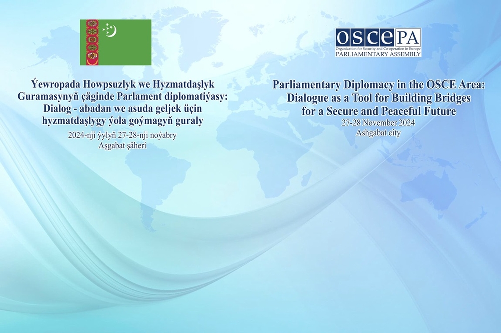 The conference titled «Parliamentary diplomacy in the OSCE area: Dialogue as a tool for building bridges for a secure and peaceful future» began its work