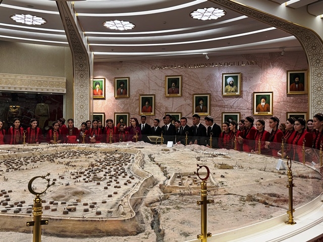 “Sacred Motherland” museum of the Ministry of Culture of Turkmenistan