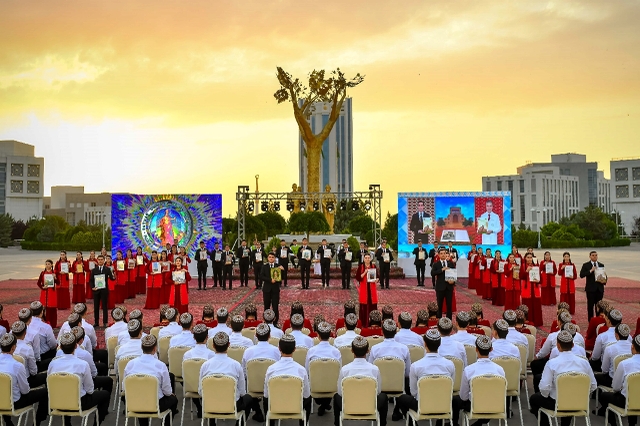 On may 28,2024 the creative festival «Talyp Joshguny – 2024» organized by the Central Council of Youth Organization of