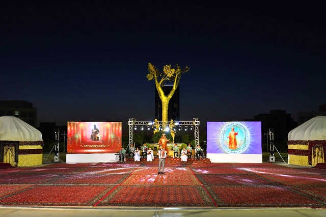 A holiday event took place