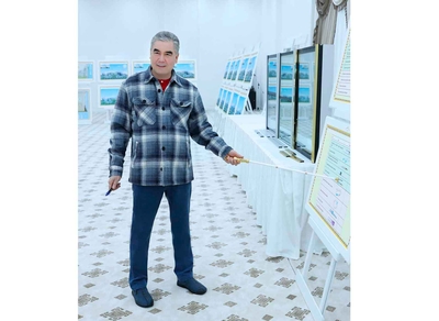 The National Leader of the Turkmen people made a working trip to the city of Arkadag