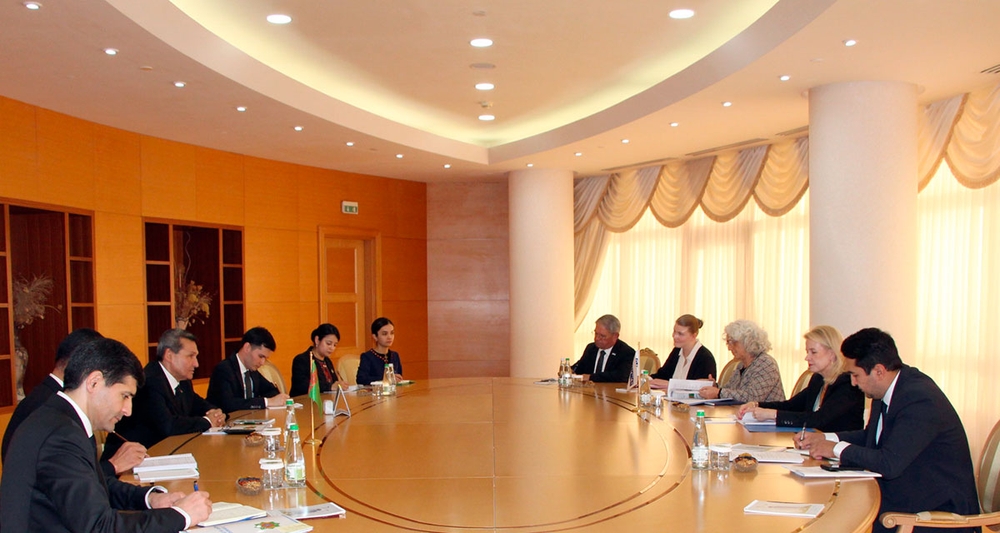 The President of Turkmenistan received the head of the OSCE Parliamentary Assembly