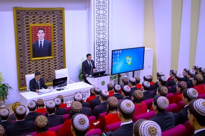 Meeting   under the motto “Doctrine of the welfare of the Hero-Arkadag of the Turkmen People: the key to a bright and happy life