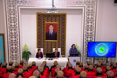 The first Women's Union of the Yagshygeldi Kakayev International Oil and Gas University held a conference dedicated to the Day of the 28th anniversary of our International Neutralit