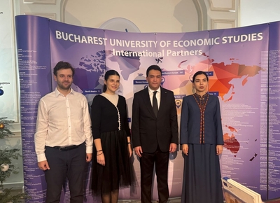 Delegation from the International University for the Humanities and Development Meets with Bucharest University of Economic Studies Leadership