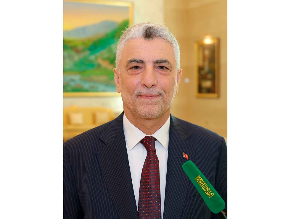 The Esteemed President Received Turkey's Minister of Trade Ömer Bolat