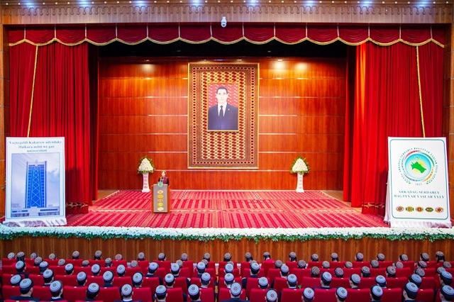 A meeting gratitude in the conference hall
