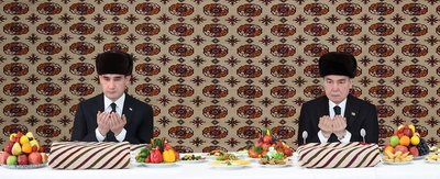 A sadaqa was given in honor of Hajji Arkadag's pilgrimage to the Holy Kaaba