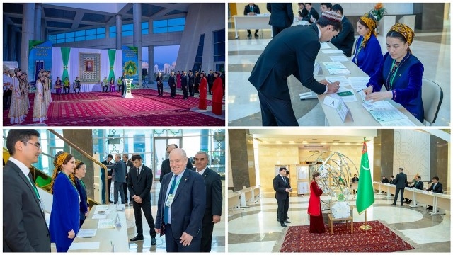 Elections of deputies of the Mejlis of Turkmenistan, members of district and city people’s councils were held