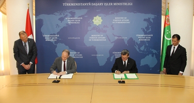 Türkmenistan Şweýsariýa we Şwesiýa bilen diplomatik gatnaşyklaryny ösdürýär