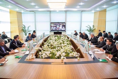 Working meeting was held at the to strengthen, develop and improve mutually beneficial cooperation with prestigious universities and companies of foreign countries.