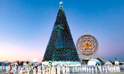 In the first ten days of January, Turkmenistan will host a series of festive events dedicated to the New Year
