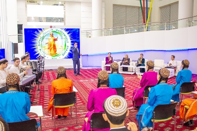 The creative meeting dedicated to the motto of this year “Fount of Mind -Magtymguly Pragy” was held
