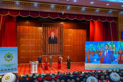 The holiday event took place