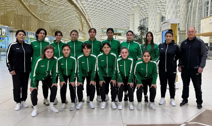 The Women's Team of Turkmenistan to compete in the 2025 AFC Futsal Championship Qualifiers