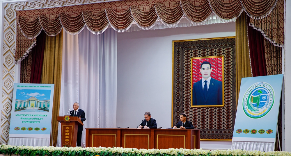 A Scientific Conference Held at Magtymguly Turkmen State University