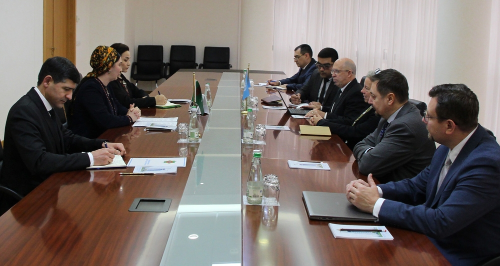 The current issues of cooperation between Turkmenistan and the United Nations Human Settlements Programme (UN-Habitat) were discussed