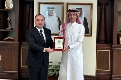 The Ambassador of Turkmenistan met with the Chairman of the General Authority of Customs of Qatar
