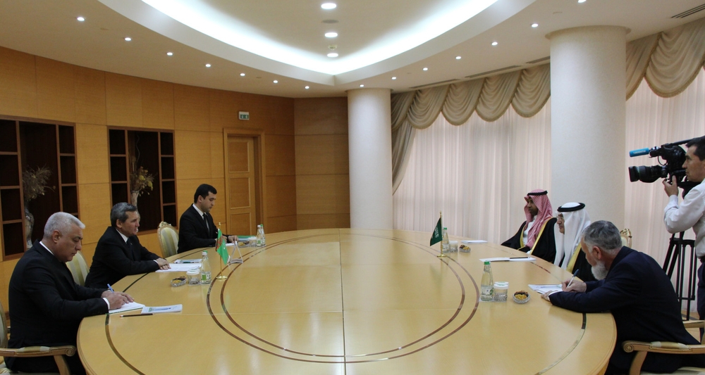 The Extraordinary and Plenipotentiary Ambassador of Saudi Arabia recently completed his mission in Turkmenistan