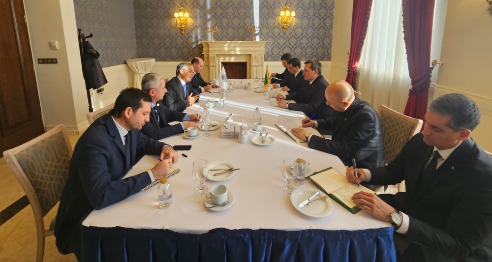 A meeting was held with the Secretary General of the Economic Cooperation Organization (ECO), Asad Majid Khan