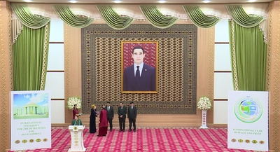 The results of the Olympiad dedicated to the book of Hero Arkadag «Hakyda göwheri» 