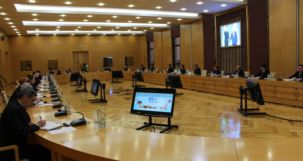 A meeting of the national group of Turkmenistan on UNESCO activities was held