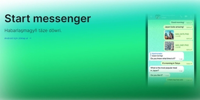 «Start» milli onlaýn hat habar alyş-çalyş ulgamyny ulanyjylaryň sany barha artýar