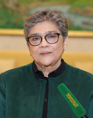 On February 24, President Serdar Berdimuhamedov met with United Nations Under-Secretary-General Ms. Rabab Fatima