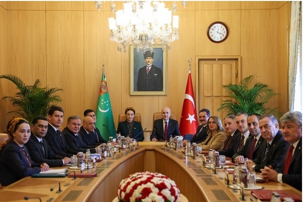 Meetings of the Turkmen Delegation Led by the Chairperson of the Mejlis of Turkmenistan with the Speaker of the Grand National Assembly of the Republic of Turkey Took Place