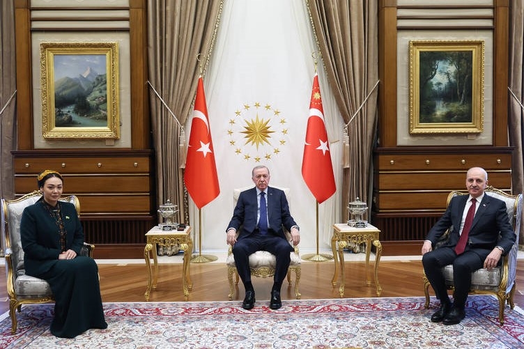The Chairman of the Mejlis of Turkmenistan met with the President of the Republic of Turkey, Recep Tayyip Erdoğan