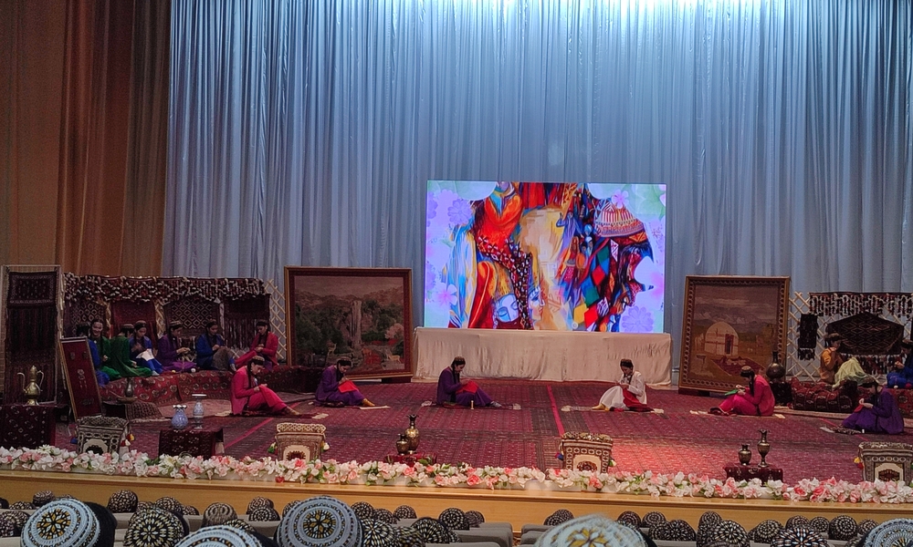 At the Turkmen State Architecture and Construction Institute was held the beauty contest “Talyp Gozeli-2025” 