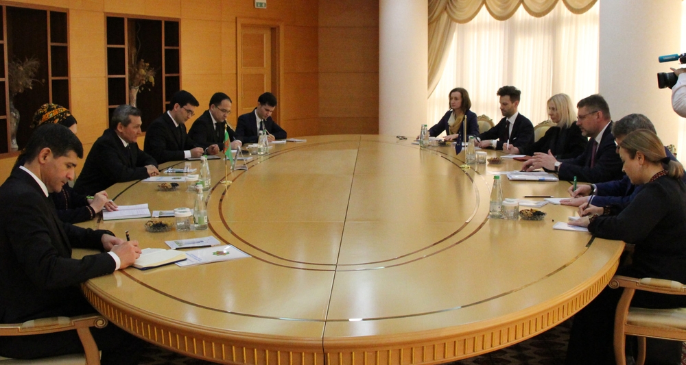 A meeting was held with the newly appointed Special Representative of the EU for Central Asia, Eduards Stiprais