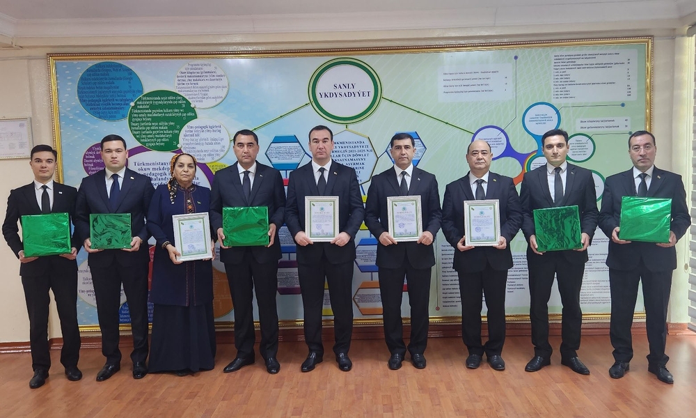 Bilimiň ösmegine goşan goşandynyň ykrar edilmegi