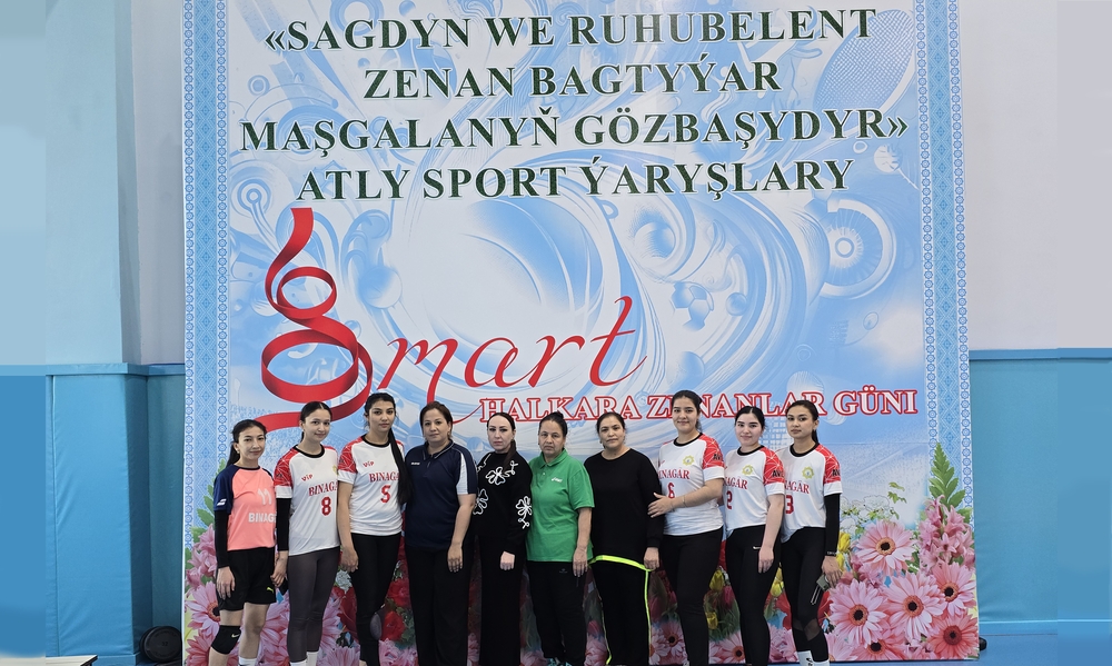 HALKARA ZENANLAR GÜNÜNE BAGYŞLANAN SPORT BÄSLEŞIKLERINIŇ ÝEŇIŞLERI