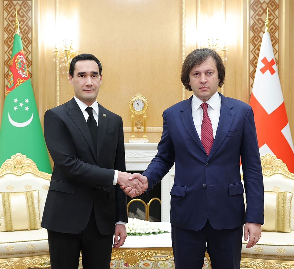 Talks between the President of Turkmenistan and the Prime Minister of Georgia