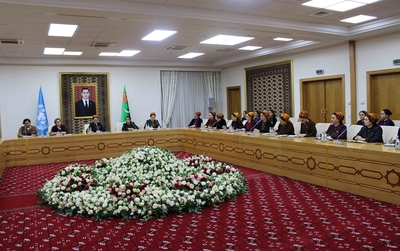 A meeting was held in the Mejlis of Turkmenistan