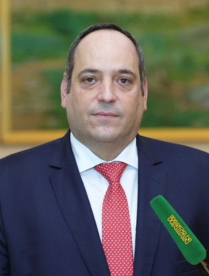 The Honorable President Met with the Secretary General of the Bureau International des Expositions