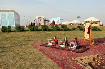 In Turkmenistan, the International Nowruz Day was met with great enthusiasm