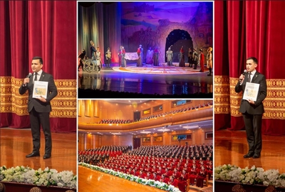 “Arkadagly Serdaryň dünýä uzan ak ýoly – Halkara parahatçylyk we ynanyşmak ýyly!” atly teatrlaşdyrylan wagyz-nesihat çäresi geçirildi